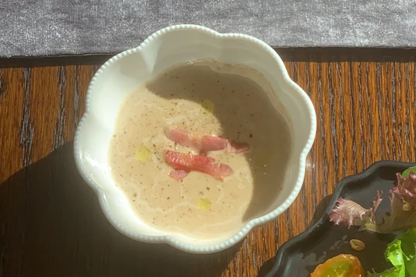 自家製季節野菜のスープ